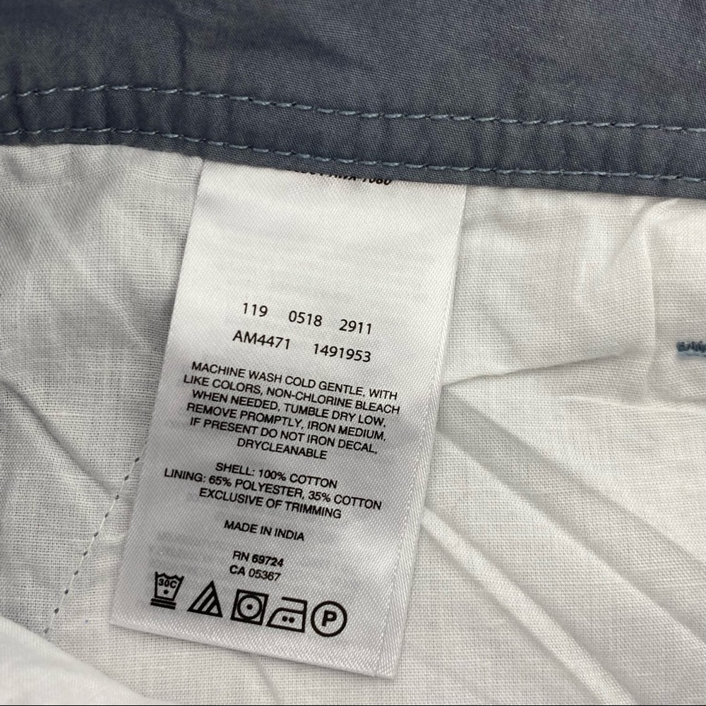 Columbia Men's Grey Washed Out Shorts Size 36 - Picture 6 of 6
